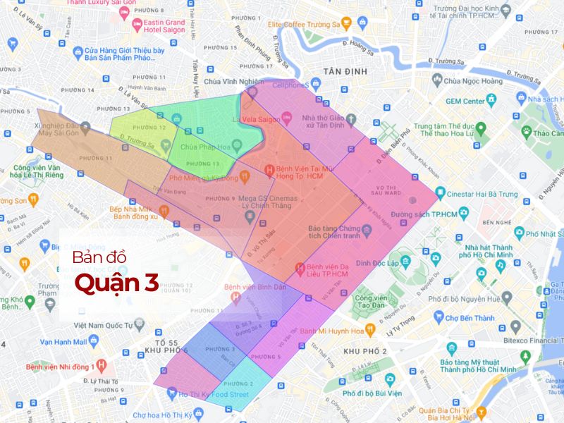 Bán nhà phố Quận 3 - Bàn giao nội thất cơ bản