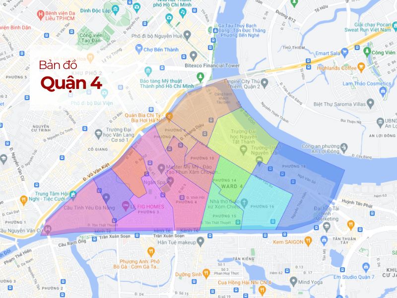 Bán nhà phố Quận 4 - Bàn giao nội thất cơ bản