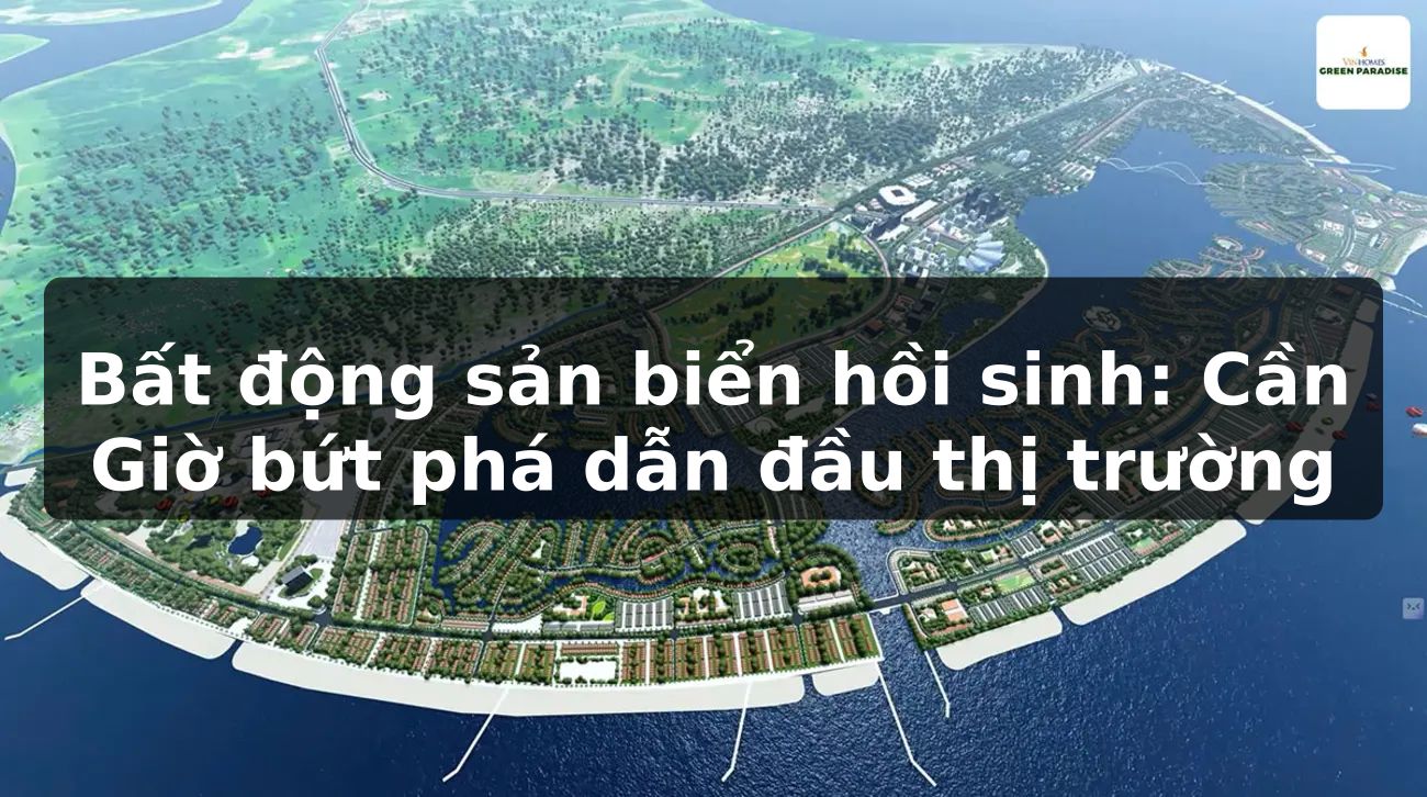 Bất động sản biển hồi sinh: Cần Giờ bứt phá dẫn đầu thị trường