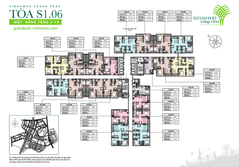 Căn hộ S1.06 Vinhomes Grand Park - Đánh giá chi tiết