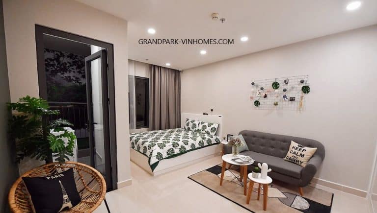 Căn hộ Studio Vinhomes Grand Park: Giá tốt, tiện ích vượt trội