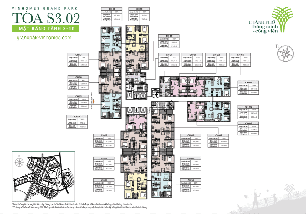 Căn hộ Tòa S3.02 Vinhomes Grand Park - Giá & Thông tin mới nhất
