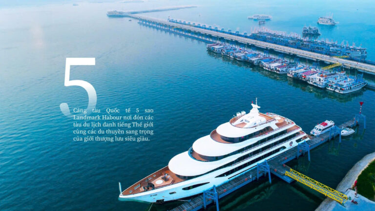 Khám phá Cảng Tàu Landmark Harbour tại Vinhomes Green Paradise
