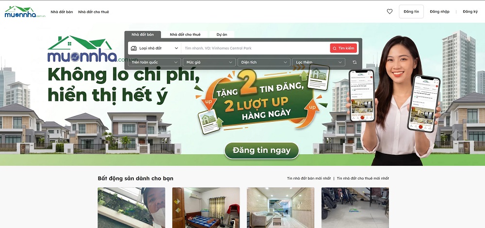 Cách tăng tốc độ bán nhà nhanh hơn với gói tin VIP