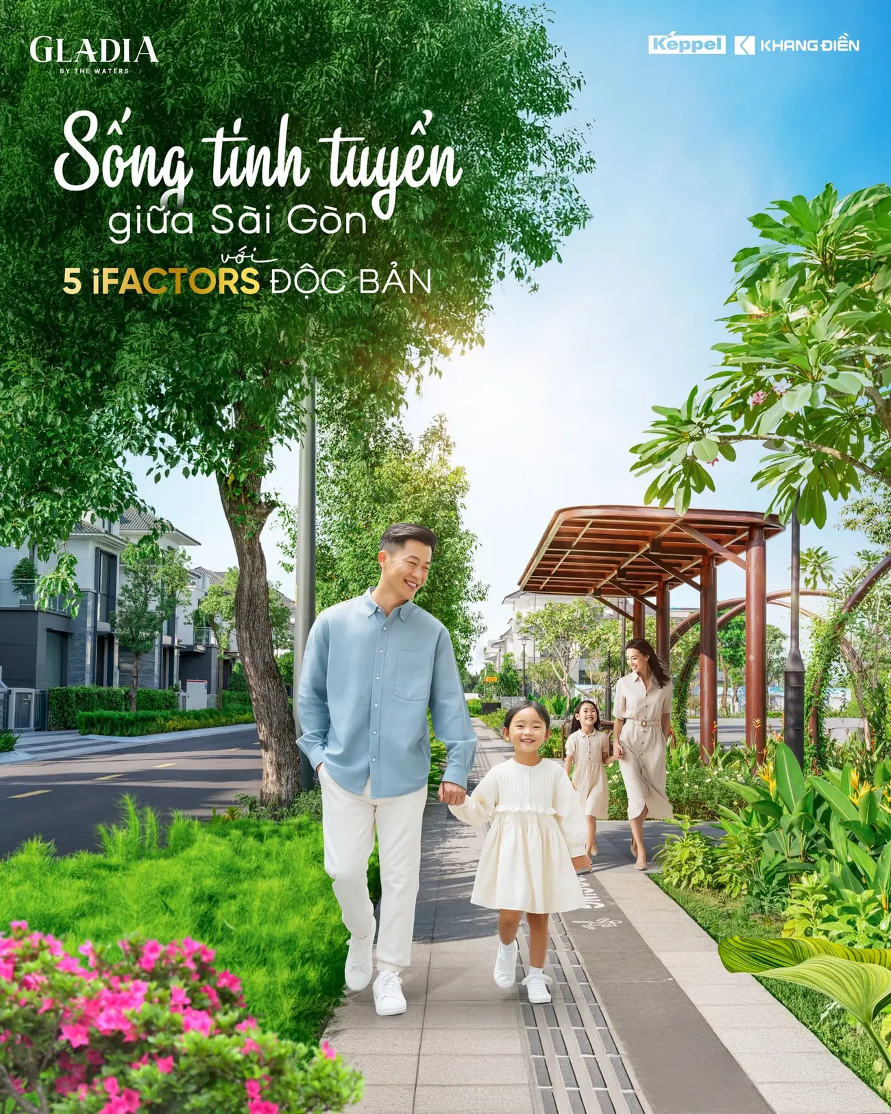 Gladia Keppelland: Không gian sống hiện đại tại TP.HCM
