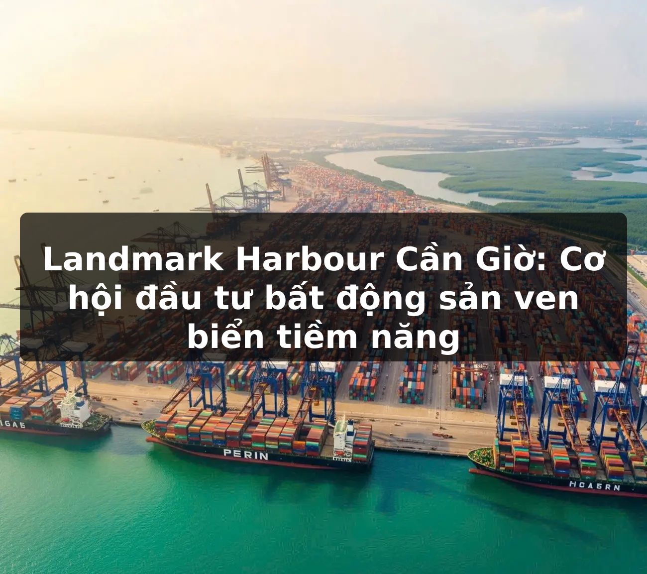 Landmark Harbour Cần Giờ: Cơ hội đầu tư bất động sản ven biển tiềm năng