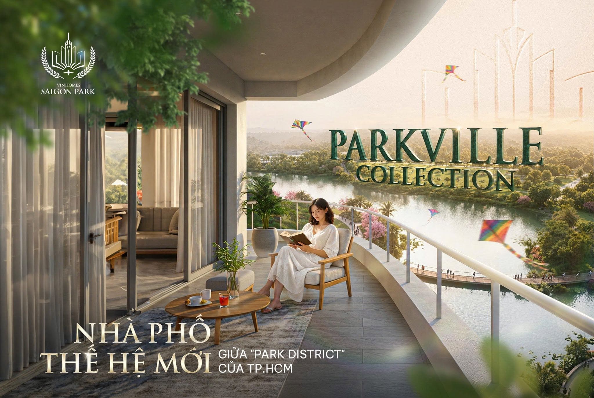 Nhà Phố Parkville Collection Vinhomes Hóc Môn - Không Gian Sống Hiện Đại