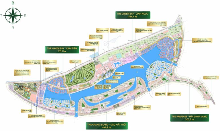 Thông tin phân khu A đô thị Vinhomes Green Paradise Cần Giờ