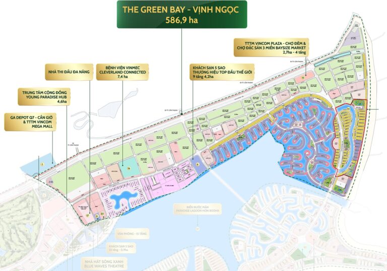 The Green Bay Cần Giờ - Khu nhà ở nghỉ dưỡng dưỡng sinh thể hiện sự hài hòa với thiên nhiên