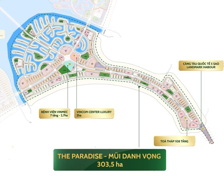 Nhà ở The Paradise Cần Giờ - Không gian sống xanh tại Mũi Danh Vọng