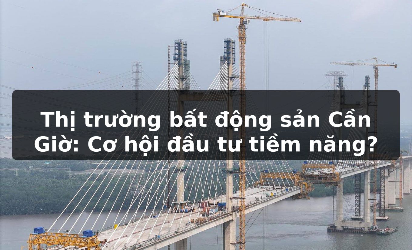 Thị trường bất động sản Cần Giờ: Cơ hội đầu tư tiềm năng?