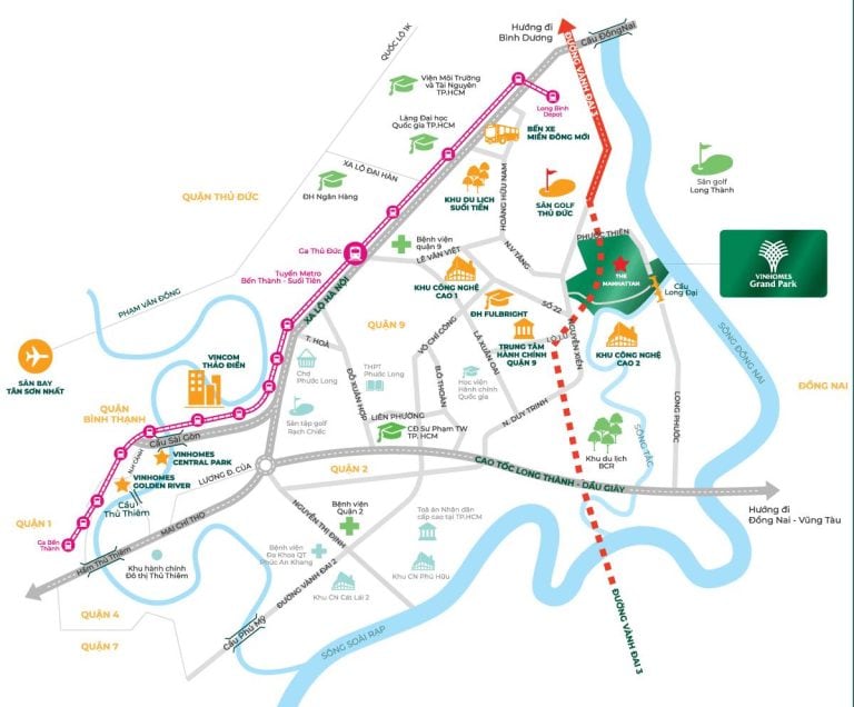 Vành Đai 3 Vinhomes Grand Park: Vị trí, Tiện ích & Tiềm năng