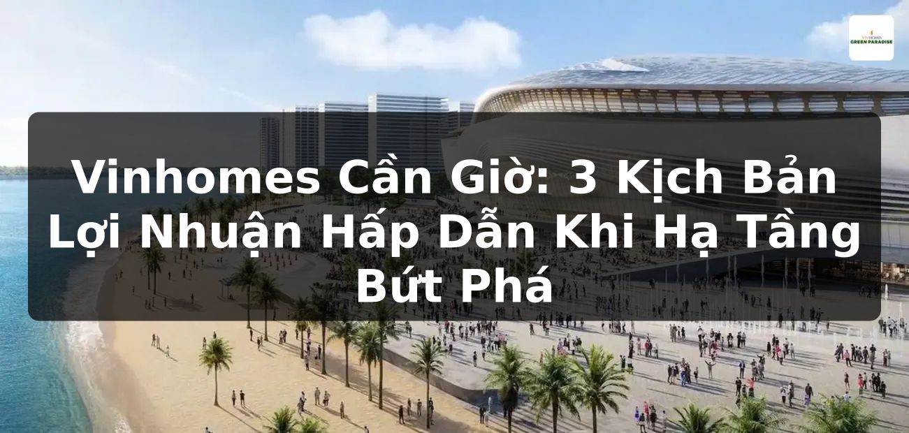 Vinhomes Cần Giờ: 3 Kịch Bản Lợi Nhuận Hấp Dẫn Khi Hạ Tầng Bứt Phá