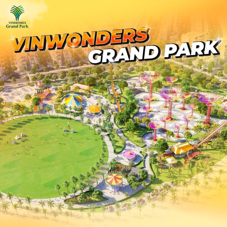 VinWonders Grand Park: Khám phá công viên chủ đề lớn nhất Việt Nam