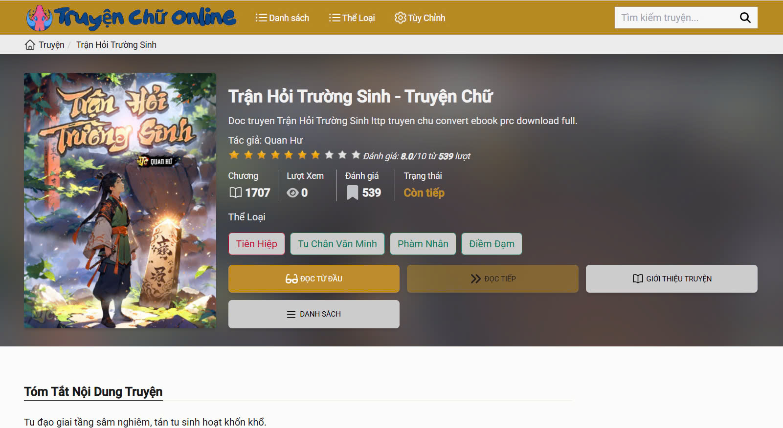 TRẬN HỎI TRƯỜNG SINH QUAN HƯ: SIÊU PHẨM TIÊN HIỆP ĐỊNH HÌNH LẠI DÒNG TRUYỆN TU CHÂN