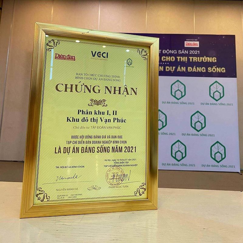 Van Phuc City – Khu Đô Thị Đáng Sống Hàng Đầu Việt Nam